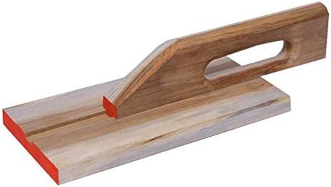 Anmol Teak Wood Plastering Trowel Masons Tool 12 X 6 Inch : Amazon.in ...