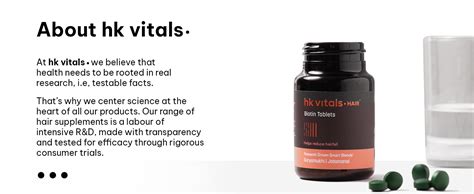 hk vitals Biotin (120 Tablets) | Supplement for Hair Growth, Strong ...