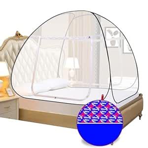 Silver Shine Mosquito Net Foldable Polyester,2.4 mm Strong PVC Coated ...