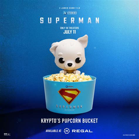 Superman has a Krypto-themed pup-corn bucket ready for…