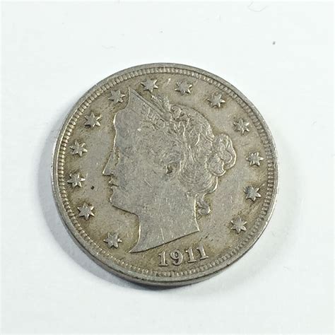 1911 Liberty Head "V" Nickel*LIBERTY Fully Visible | Property Room