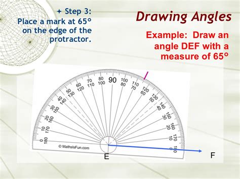 Image result for Protractor Drawing Angles