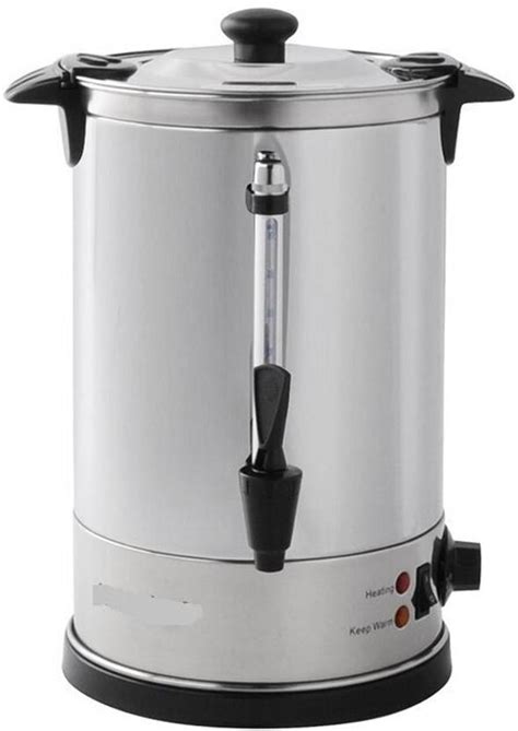 Hospitality Electric Stainless Steel Catering Hot Water Boiler Tea ...