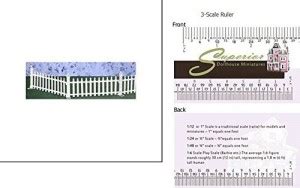 Aztec Imports Inc Dollhouse White Picket Fence, 6Pc - Dollhouse White ...