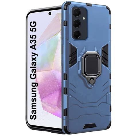 TheGiftKart Tough Armor Bumper Back Case Cover for Samsung Galaxy A35 ...