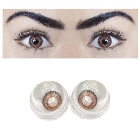 Buy Soft Eye Monthly Contact Lens Zero Power(Color:Brown 2) Online at ...