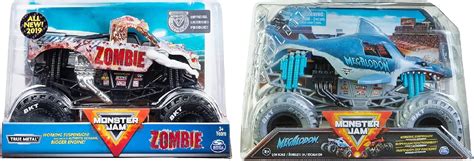 Buy Monster Jam, Official Megalodon Monster Truck and Official Zombie ...