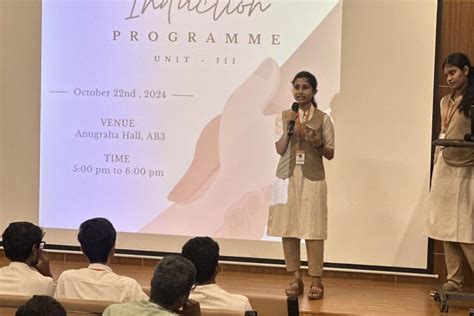 First year Induction programme | Intranet Amrita Vishwa Vidyapeetham ...