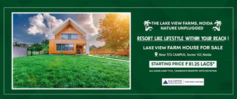 The Lake View - Luxury Farm House Near TCS CAMPUS, Sector-157, Noida