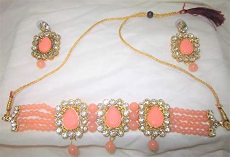 Buy The Shine Store Stylish and Modern Gold Plated Choker Neckless Set ...