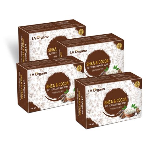 LA Organo Shea & Cocoa Butter Handmade Soap