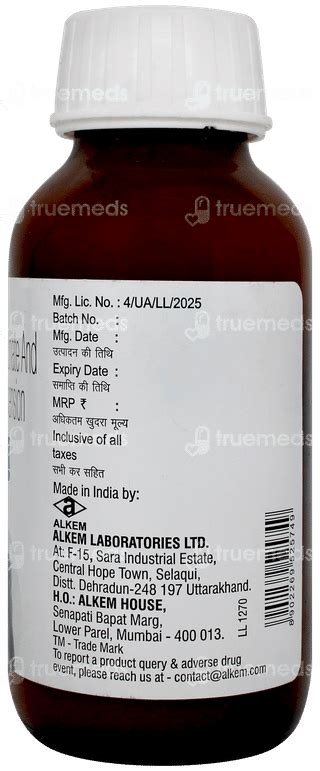 Pan Rft Mint Flavour Sugar Free Suspension 200ml - Uses, Side Effects ...