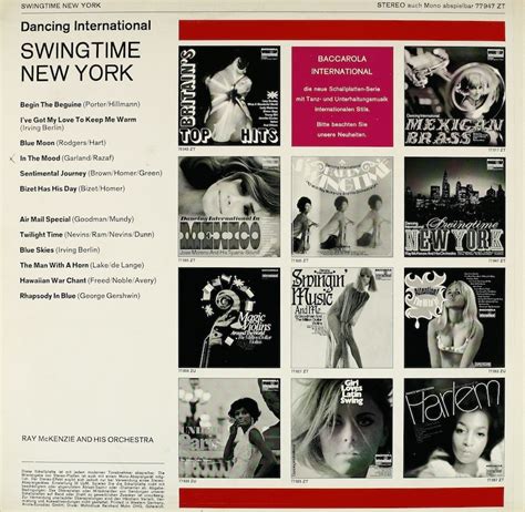 Ray McKenzie and His Orchestra. Swingtime New York – Bertelsmann Vinyl ...