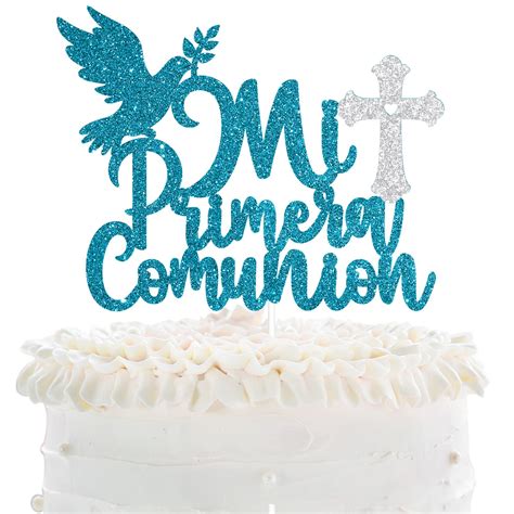Lhcing First Holy Communion Cake Topper Baby Baptism Religious God ...