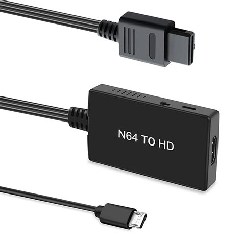 N64 to HDMI Converter Converts, for N64, SNES, SFC, NGC Retro Game ...