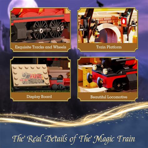 WINNER SPACE Magic Express Train Building Block Sets, Train India | Ubuy