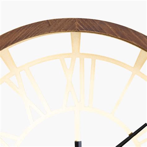 Buy Casablanca Pioneer Metal Wall Clock - 60cm from Home Centre at just ...