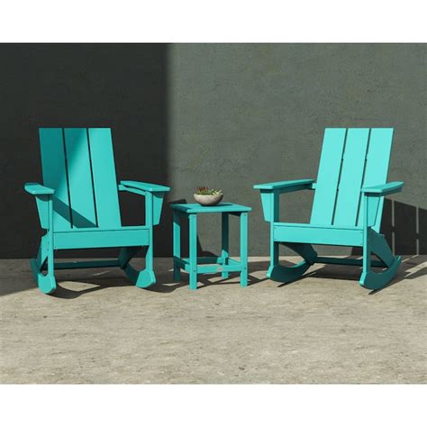 POLYWOOD Long Island Square Outdoor End Table 15-in W x 15-in L ECT18LE ...