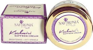 Saffronia Mart Kashmiri Saffron Cream Anti Wrinkle + Fairness for Day ...
