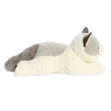 Aurora Medium White Flopsie 12" Nico Ragdoll Adorable Stuffed Animal