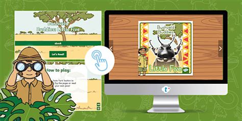 Bushveld Buddies: The Little Five Animals E-Book - Twinkl