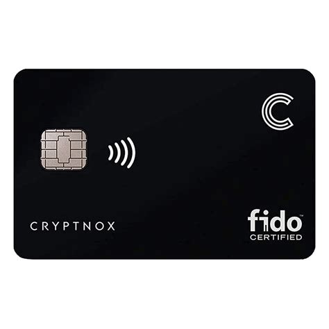Buy Cryptnox FIDO2 Security Key Smart Card with Physical 2FA and U2F ...