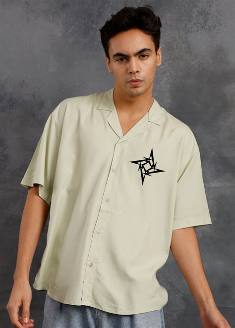 Devil Horns Mens Fluidic Oversized Shirt | Men's Shirts | PRONK – pronk.in