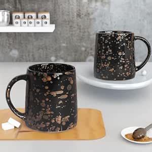 Buy The Earth Store 320ml Speckle Brown Ceramic Coffee Mug for Coffee ...