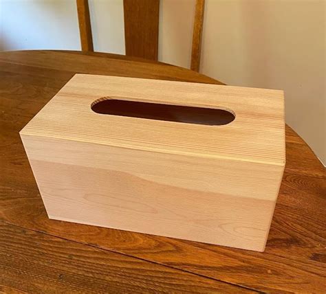 Image result for Wooden Tissue Box Tutorial