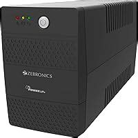 ZEBRONICS U1205 Microcontroller Based UPS with Up-to 1000VA | 600W ...