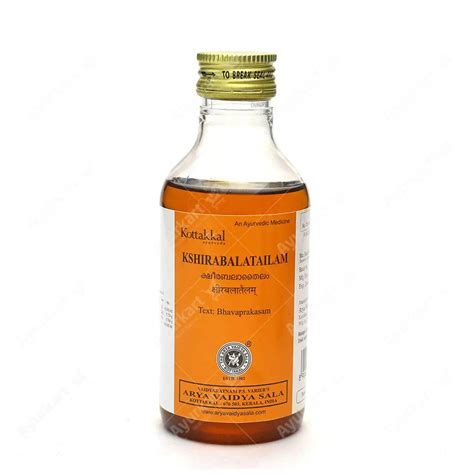 Kshirabala Tailam - Effective Ayurvedic Oil for Pain Relief