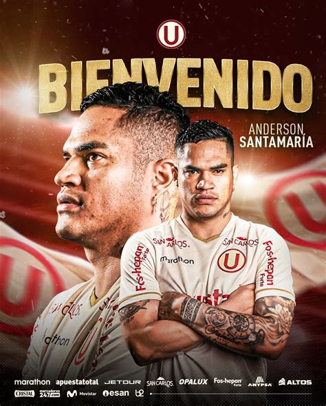 Anderson Santamaría, nuevo jugador de Universitario de Deportes ...