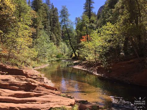 West Fork Trail - Wandern im Oak Creek Canyon Arizona