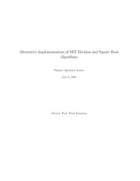 SRT Algorithm Division 的图像结果