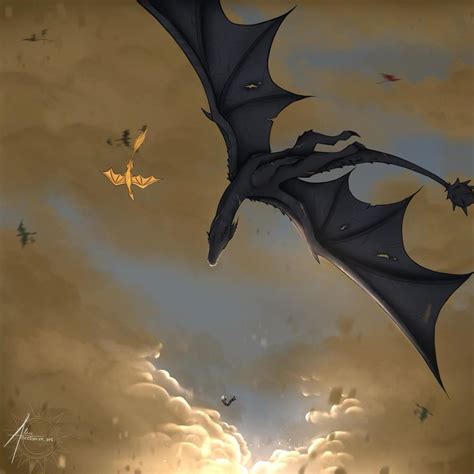 Andarna & Tairn - Fourth Wing | Wings art, Wings wallpaper, Wings