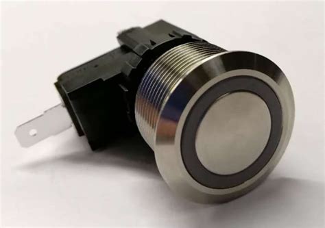 RS PRO | RS PRO Illuminated Push Button Switch, Momentary, Panel Mount ...