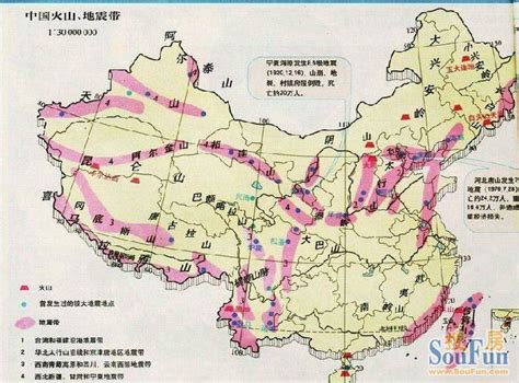 四川地震带分布图-四川地震带分布在哪些地方?