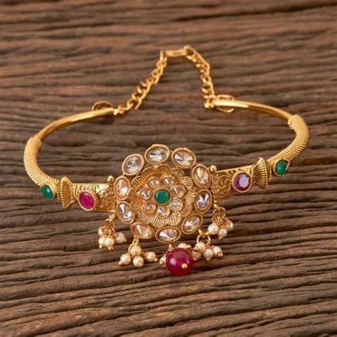 Antique Baju Band - Antique Classic Gold Plated Baju Band 203054 ...
