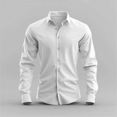 White shirt mockup apparel clothing sleeve | Premium AI-generated image