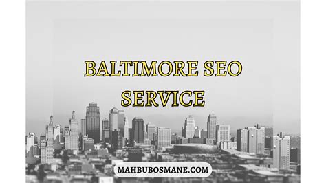 Baltimore SEO Service