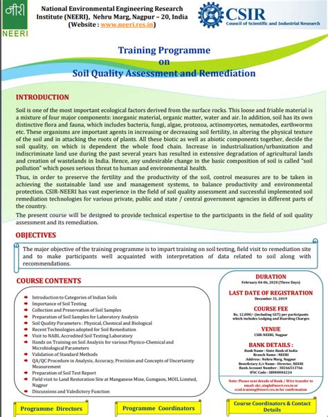 The Official Website of CSIR-National Environmental Engineering ...