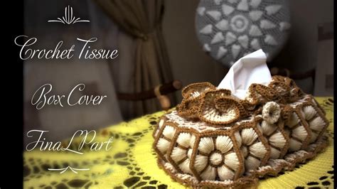 Crochet Tissue Box Cover Tutorial 的图像结果