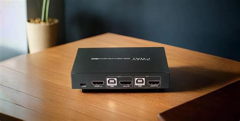 Pway HDMI KVM Switch 2 In 1 Out(Unboxed) | Concept Kart