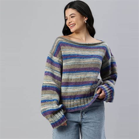 Crochet Self Design Pullover - 3317 – Magic Needles