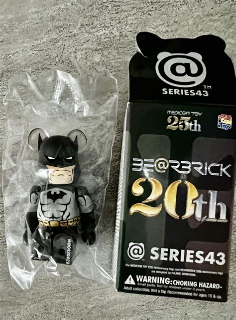 Bearbricks Series 43 - Batman, Hobbies & Toys, Toys & Games on Carousell