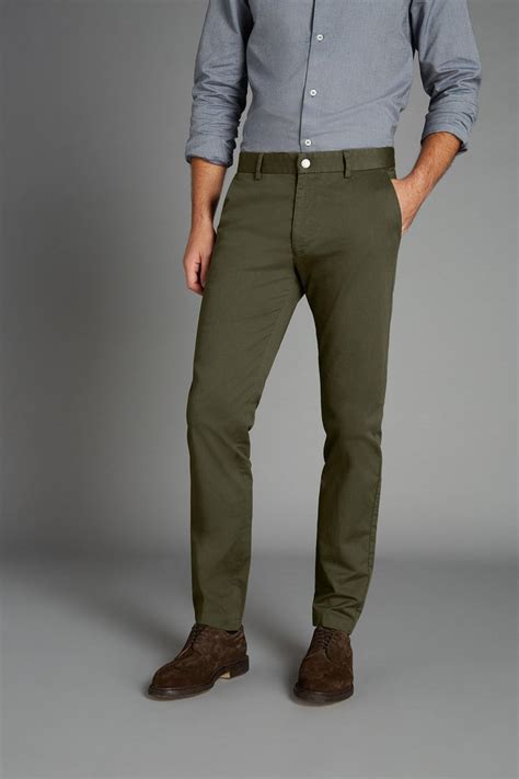 An Everyday Classic Olive Stretch Men Chinos – Mark Morphy