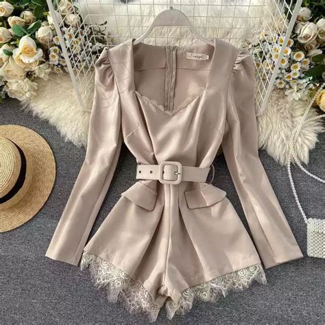 Lesta Statement Romper In Beige – MISS MOSA (Previously Alamode By ...
