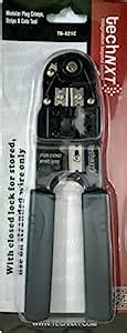 TechNXT 021c 3 in 1 Modular Crimping Tool : Amazon.in: Home Improvement