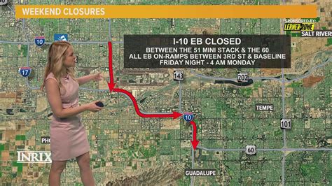 Phoenix traffic: Weekend closures and detours for June 21-24 | 12news.com