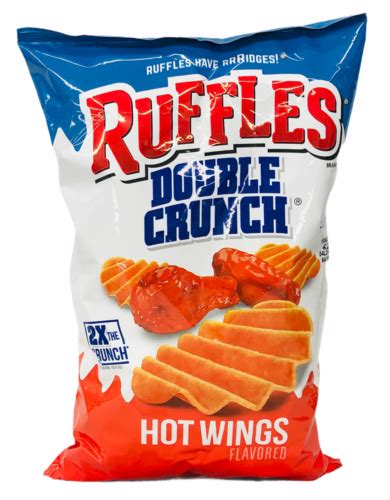 Ruffles Double Crunch Hot Wings Flavored Potato | Ubuy India